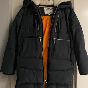NAVY OROLAY WINTER PARKA | SIZE XS